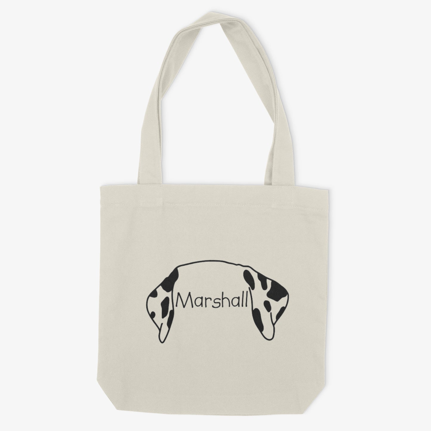 Dalmatian Mom or Custom Name Ears - Tote