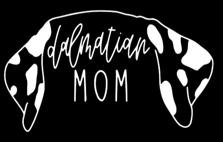 Dalmatian Mom or Custom Name Ears - Vinyl Decal