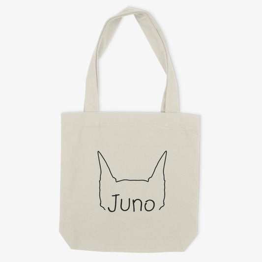 Doberman Mom or Custom Name Ears - Tote