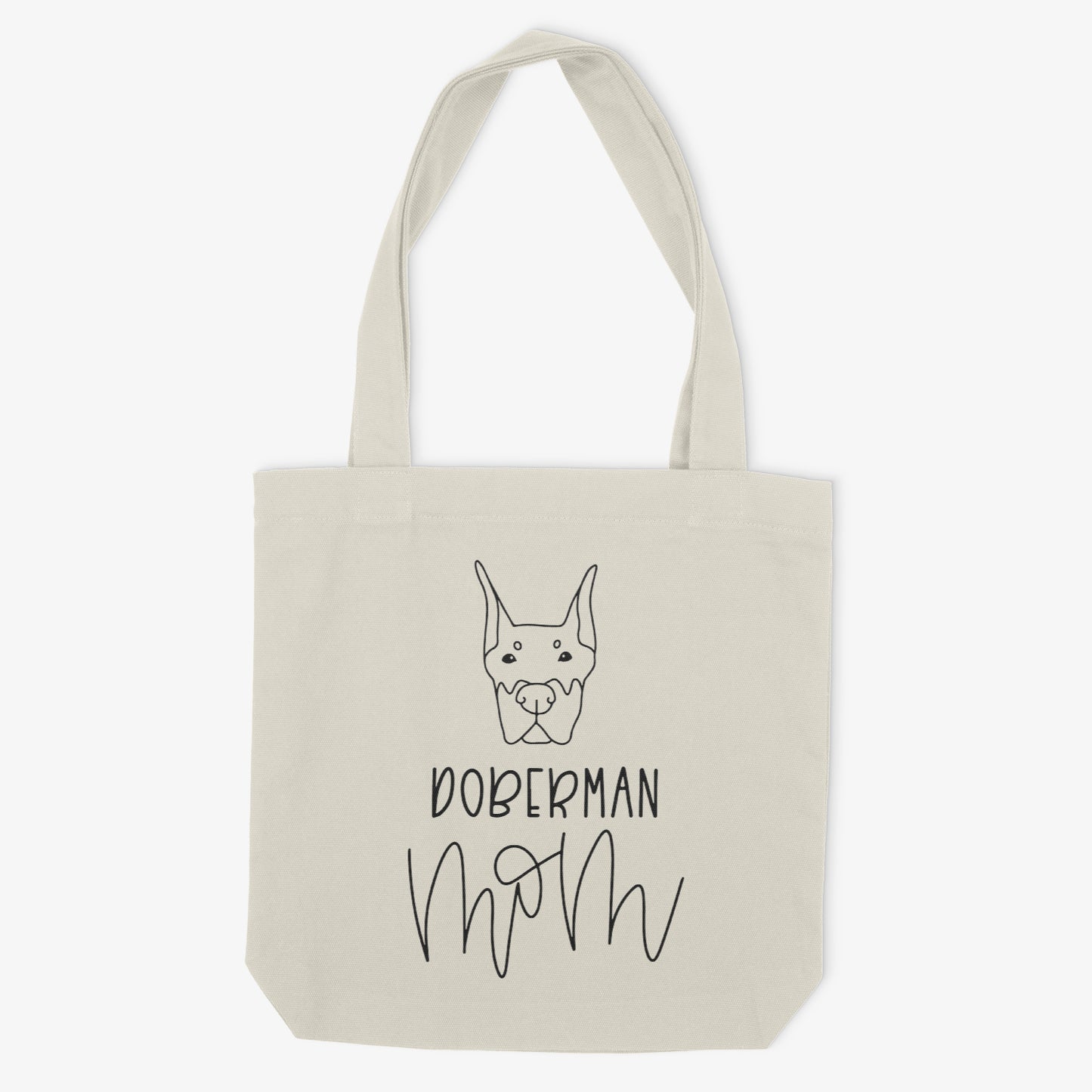 Doberman Mom or Custom Name - Tote