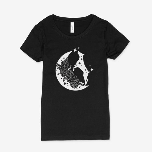 Doberman Moon - Women's Tee/Tank