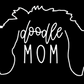 Doodle Mom or Custom Name Ears - Vinyl Decal