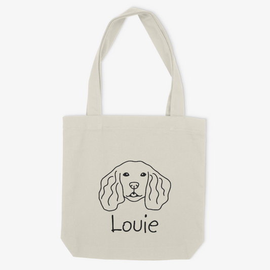 English Cocker Spaniel Mom or Custom Name - Tote