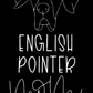 English Pointer Mom or Custom Name - Vinyl Decal