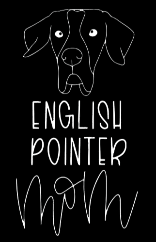 English Pointer Mom or Custom Name - Vinyl Decal