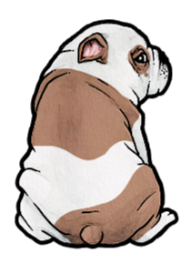 Bulldog - Sticker #2