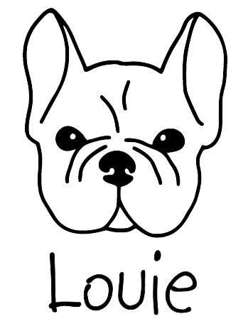 Frenchie Mom or Custom Name - Vinyl Decal