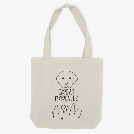 Great Pyrenees Mom or Custom Name - Tote