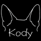 German Shepherd Mom or Custom Name Ears - Vinyl Decal