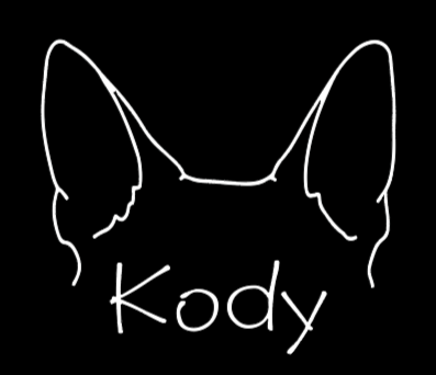 German Shepherd Mom or Custom Name Ears - Vinyl Decal