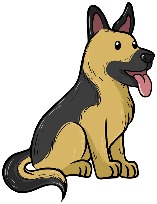 German Shepherd - Sticker