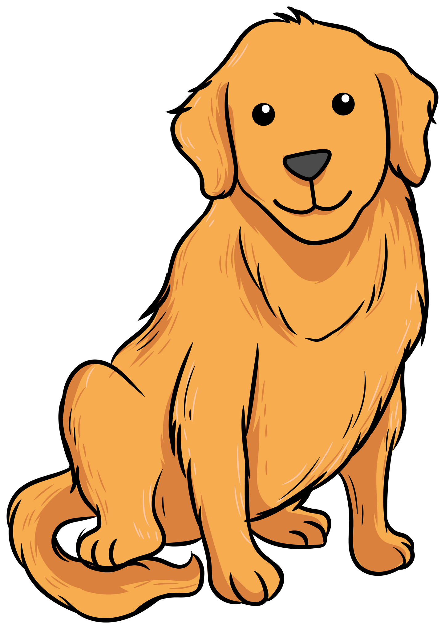 Golden Retriever Sticker