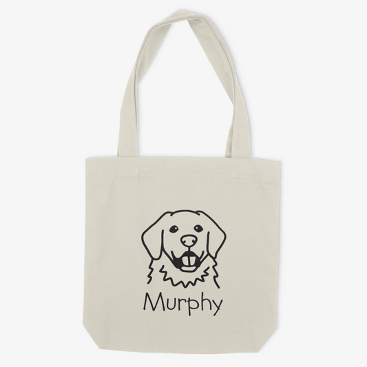 Golden Retriever Mom or Custom Name - Tote