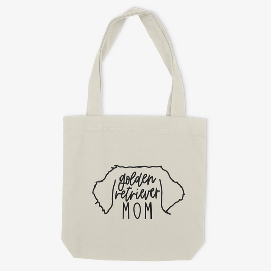 Golden Retriever Mom or Custom Name Ears - Tote