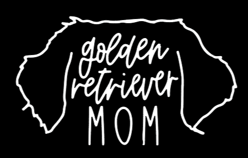 Golden Retriever Mom or Custom Name Ears - Vinyl Decal