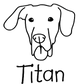 Great Dane Mom or Custom Name - Vinyl Decal