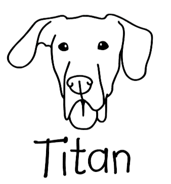 Great Dane Mom or Custom Name - Vinyl Decal