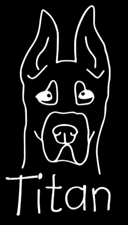 Great Dane Mom Cropped or Custom Name - Vinyl Decal