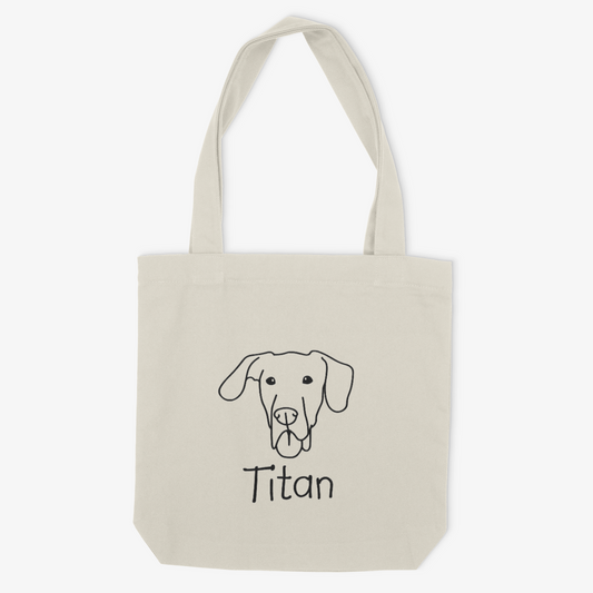 Great Dane Mom or Custom Name - Tote