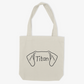 Great Dane Mom or Custom Name Ears - Tote
