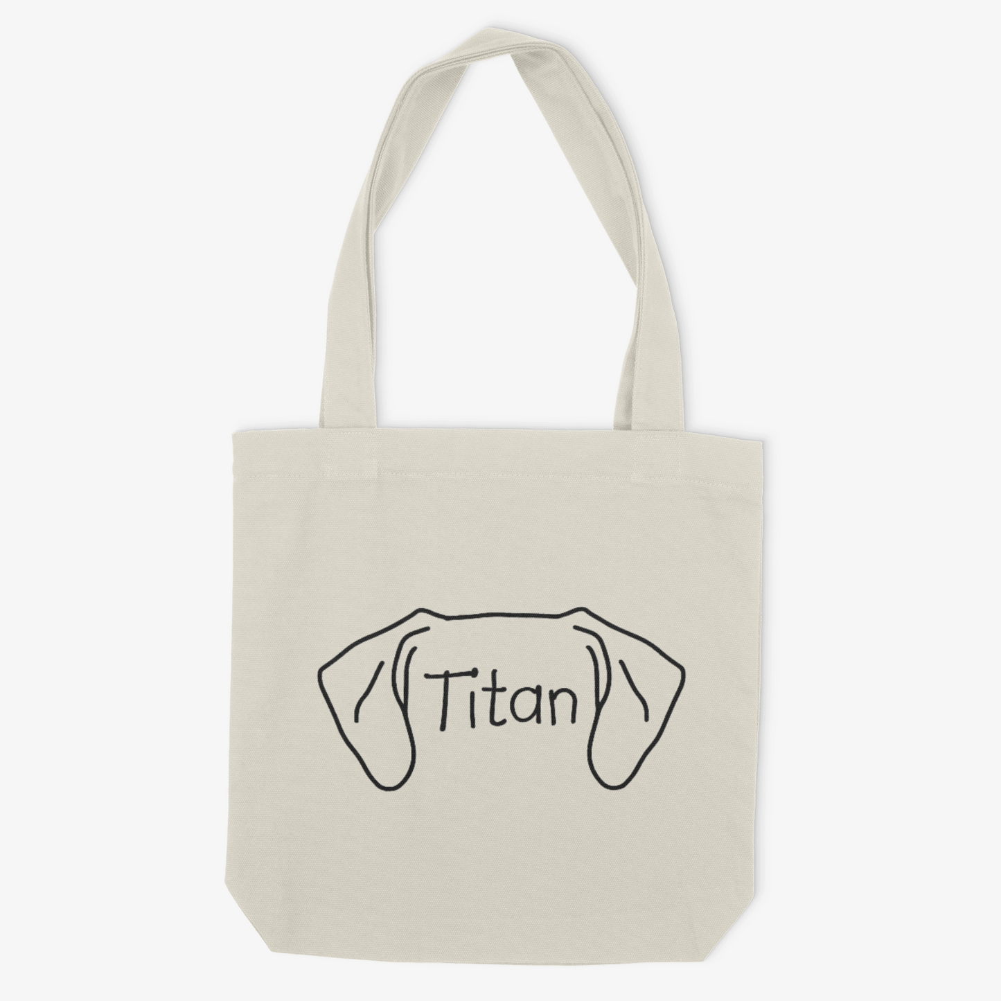 Great Dane Mom or Custom Name Ears - Tote