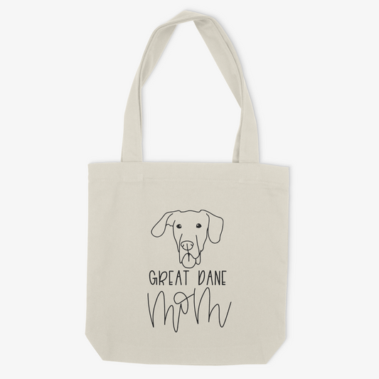 Great Dane Mom or Custom Name - Tote