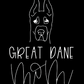 Great Dane Mom Cropped or Custom Name - Vinyl Decal