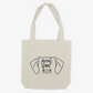 Great Dane Mom or Custom Name Ears - Tote