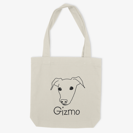 Greyhound Mom or Custom Name - Tote