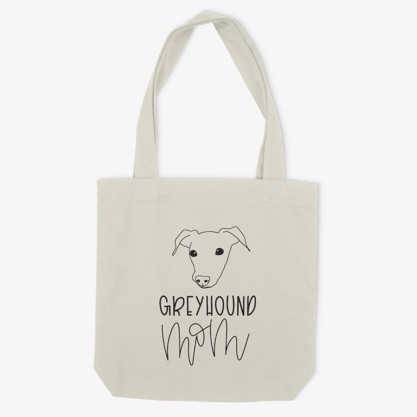 Greyhound Mom or Custom Name - Tote