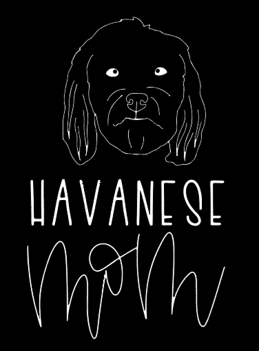 Havanese Mom or Custom Name - Vinyl Decal