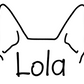 Heeler Mom or Custom Name Ears - Vinyl Decal