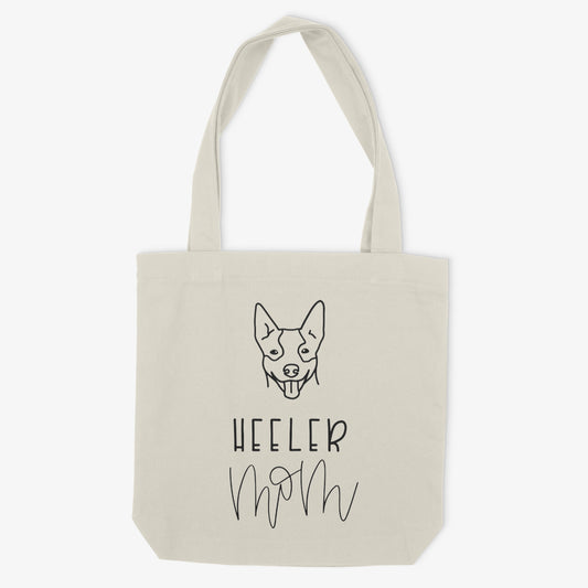 Heeler Mom or Custom Name - Tote