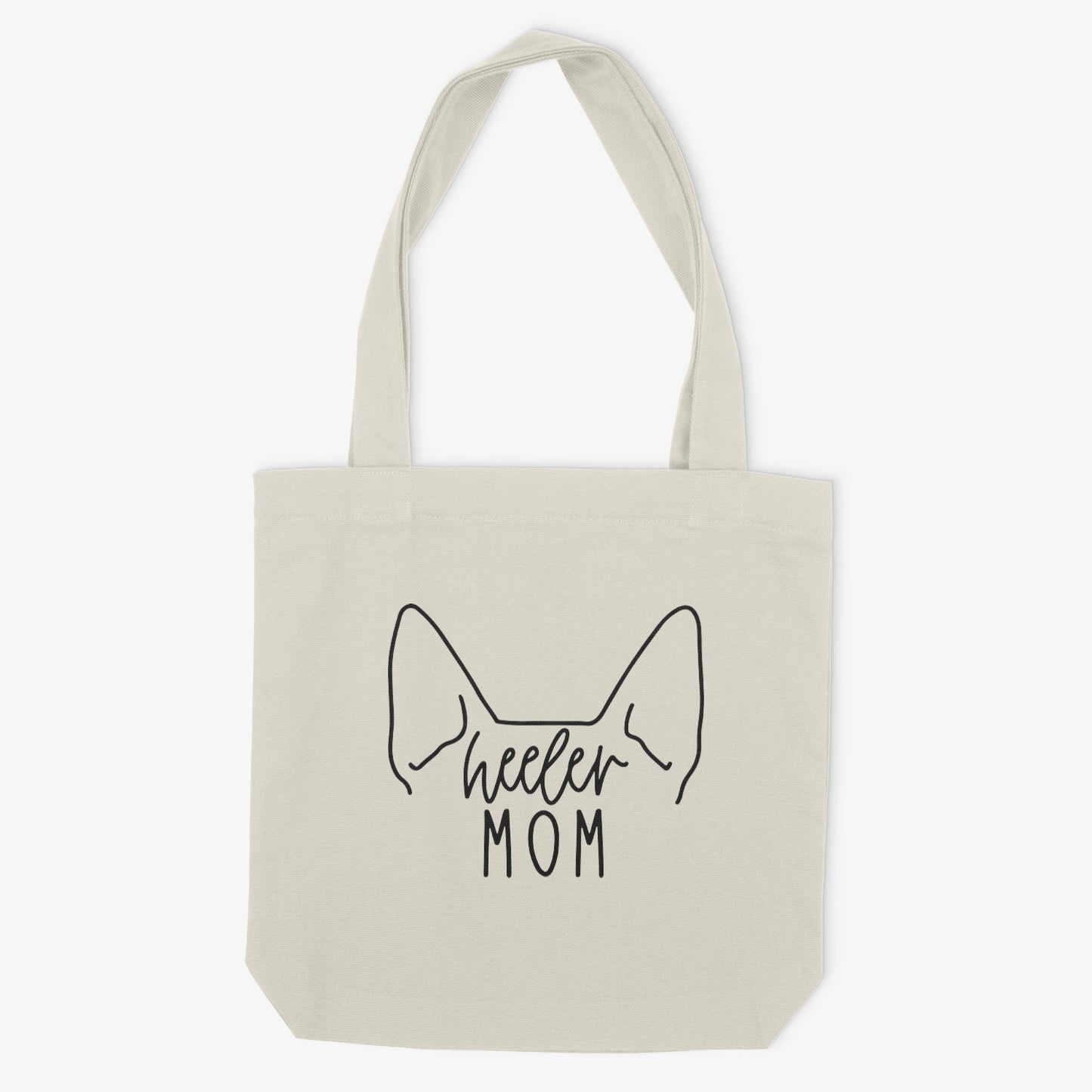 Heeler Mom or Custom Name Ears - Tote