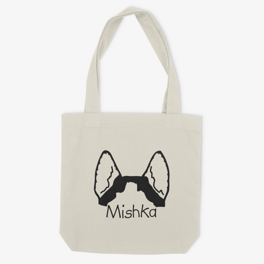 Husky Mom or Custom Name Ears - Tote