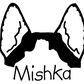 Husky Mom or Custom Name Ears - Vinyl Decal