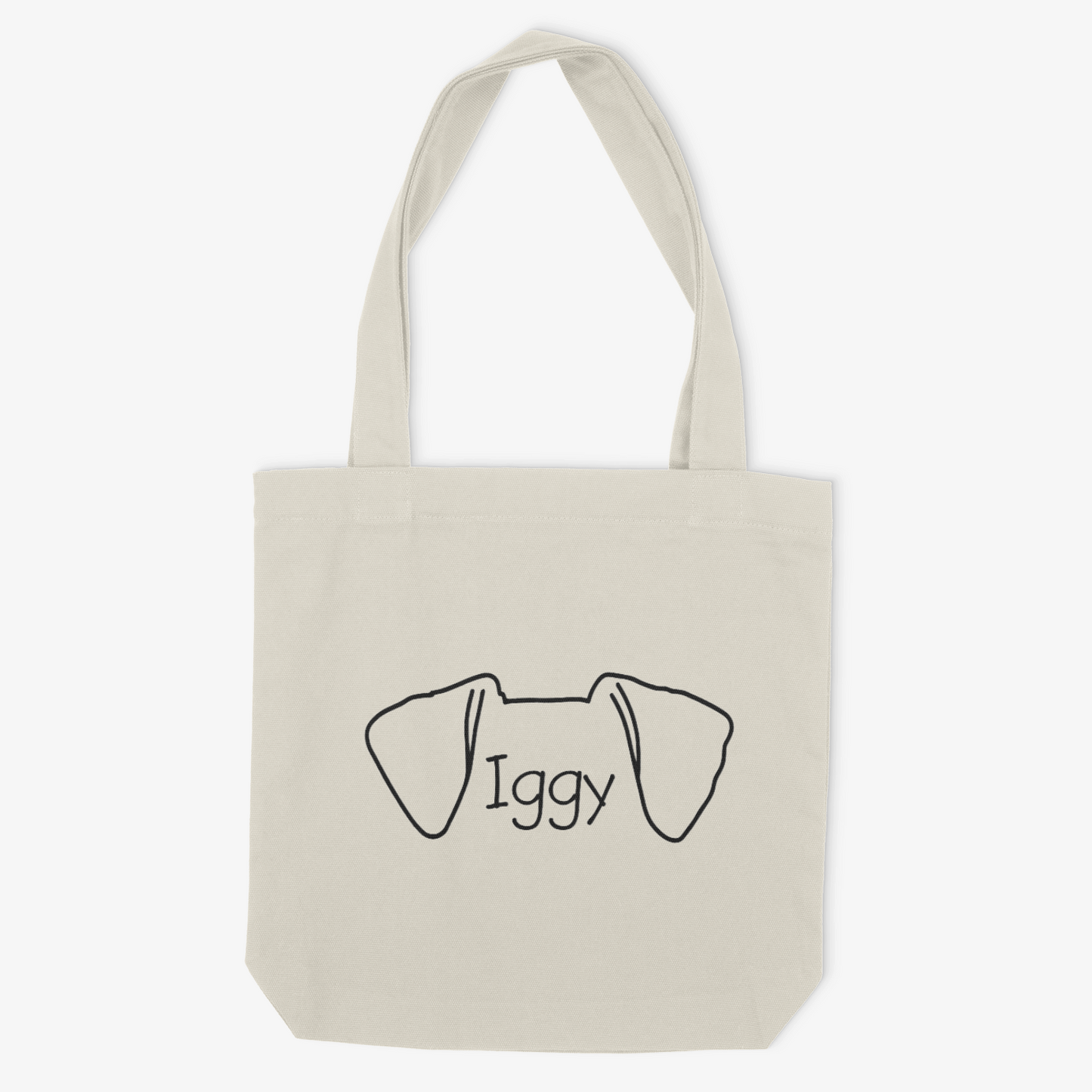 Jack Russell Mom or Custom Name Ears - Tote