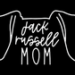 Jack Russell Mom or Custom Name Ears - Vinyl Decal