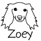 Long Haired Dachshund Mom or Custom Name - Vinyl Decal