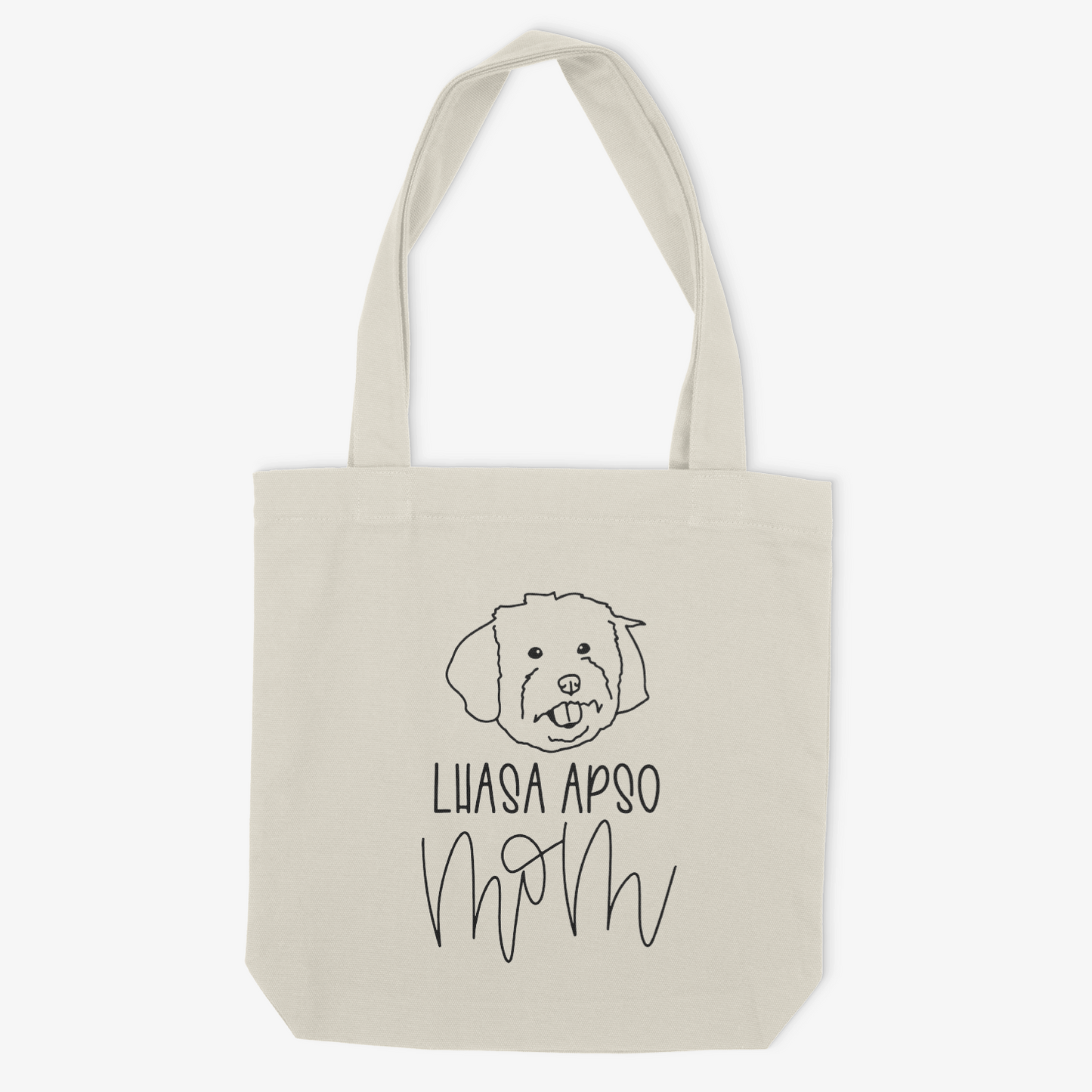 Lhasa Apso Mom or Custom Name - Tote