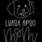 Lhasa Apso Mom or Custom Name - Vinyl Decal