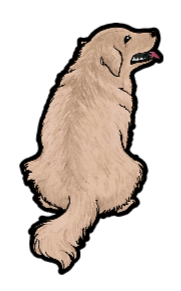 Golden Retriever Sticker #2