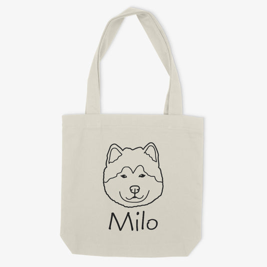 Malamute Mom or Custom Name - Tote Bag