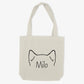 Malamute Mom or Custom Name Ears - Tote Bag