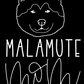 Malamute Mom or Custom Name - Vinyl Decal
