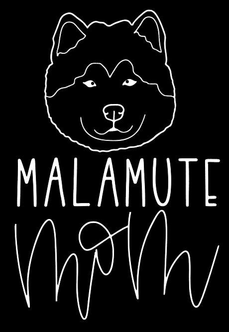 Malamute Mom or Custom Name - Vinyl Decal