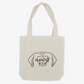 Mastiff Mom or Custom Name Ears - Tote
