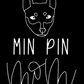 Min Pin Mom or Custom Name - Vinyl Decal