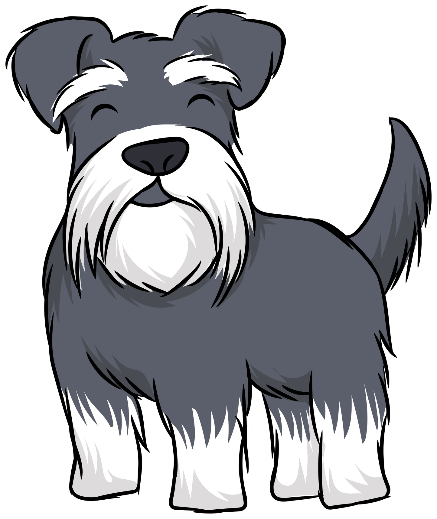 Miniature Schnauzer Sticker