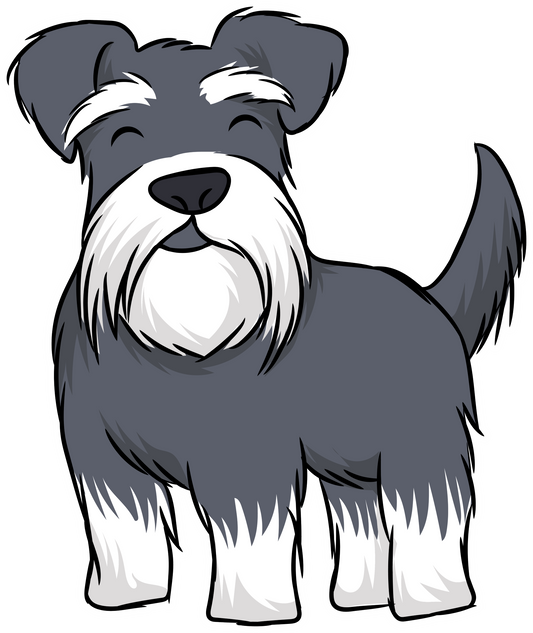 Miniature Schnauzer Sticker